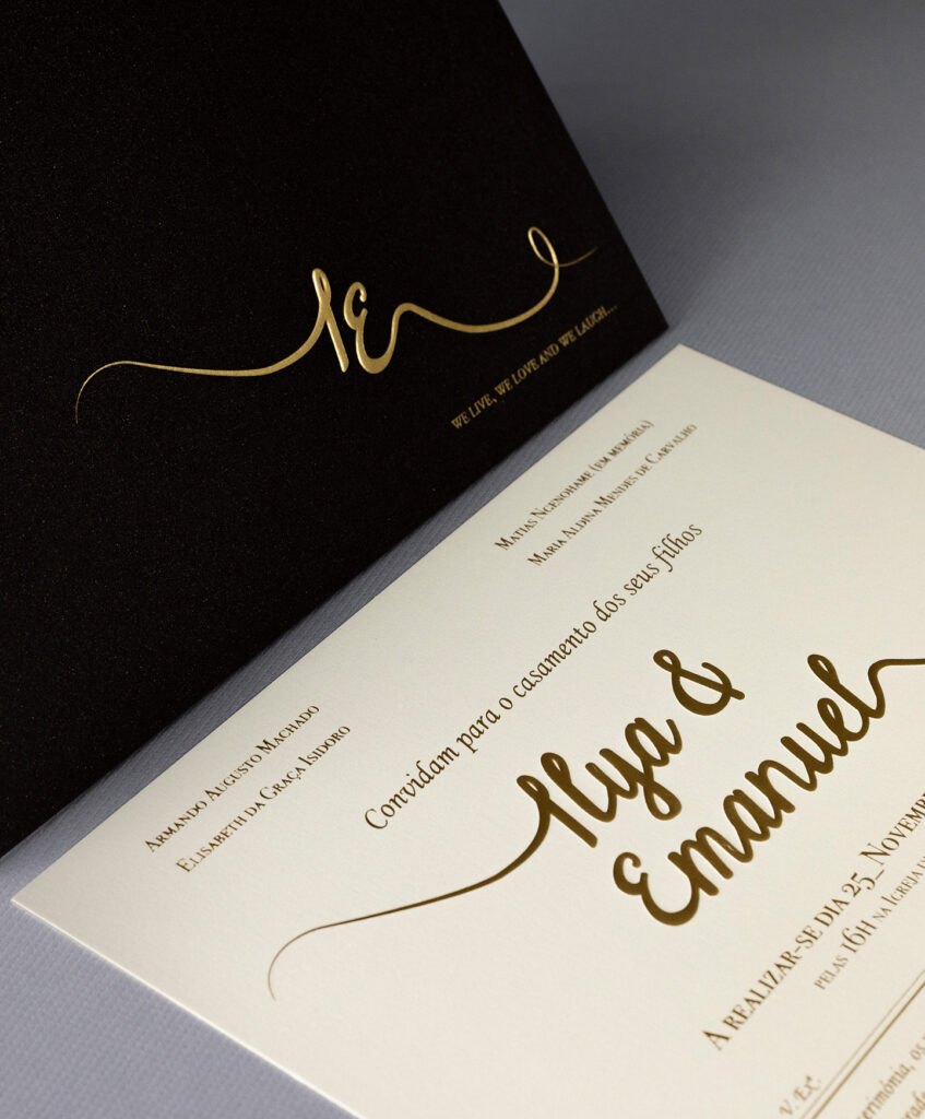 Convites Casamento Ilya & Emanuel